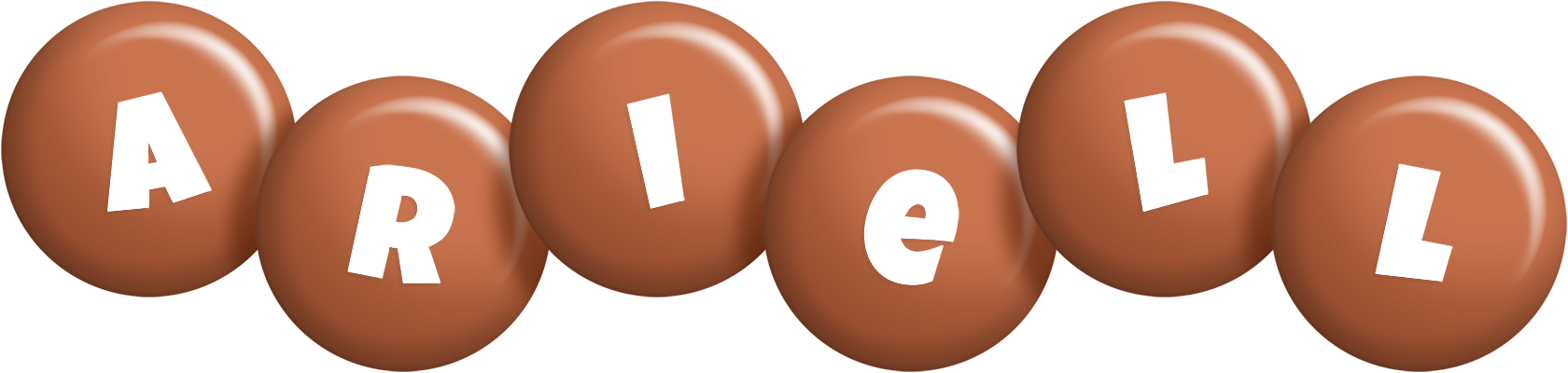 Ariell candy-brown logo