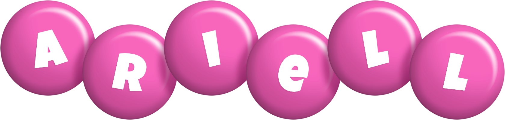 Ariell candy-pink logo