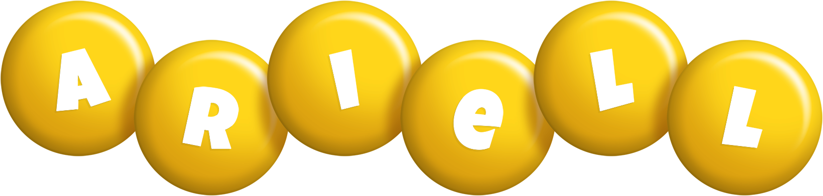Ariell candy-yellow logo