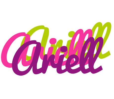 Ariell flowers logo