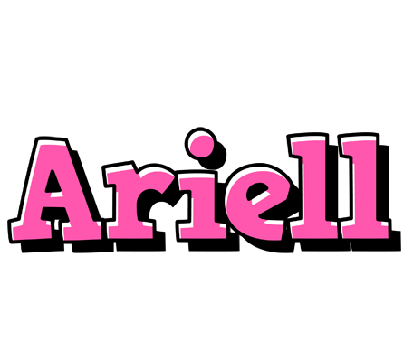 Ariell girlish logo