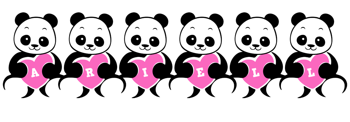 Ariell love-panda logo