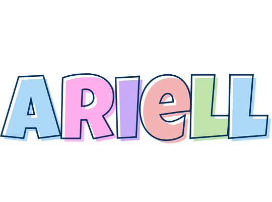 Ariell pastel logo