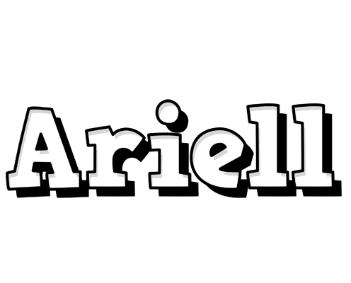 Ariell snowing logo