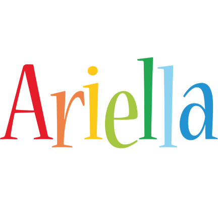Ariella birthday logo
