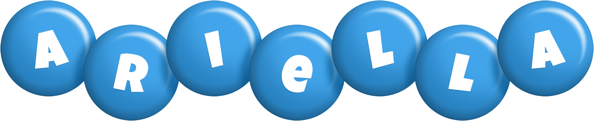 Ariella candy-blue logo
