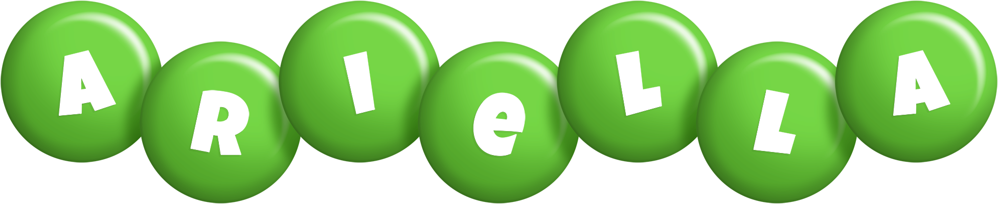 Ariella candy-green logo