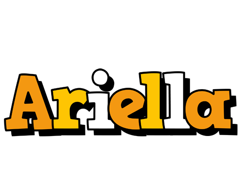 Ariella cartoon logo