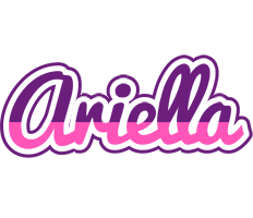 Ariella cheerful logo