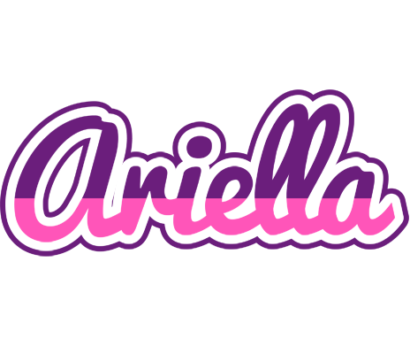 Ariella cheerful logo