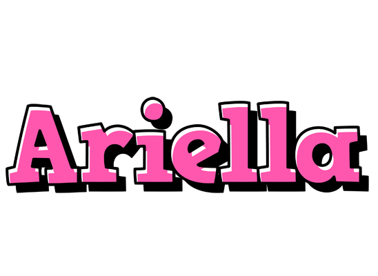 Ariella girlish logo