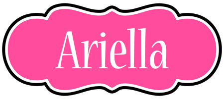 Ariella invitation logo