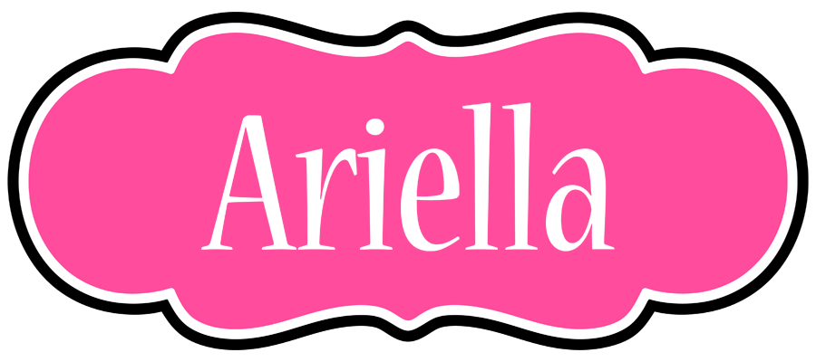 Ariella invitation logo