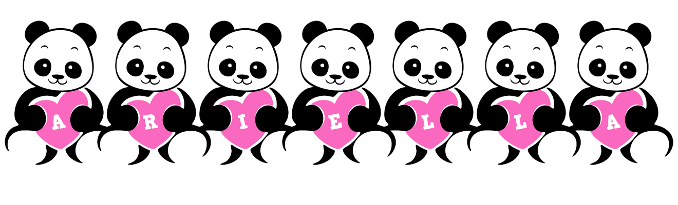 Ariella love-panda logo