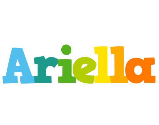 Ariella rainbows logo
