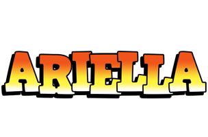 Ariella sunset logo