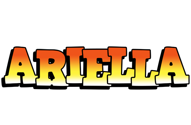 Ariella sunset logo