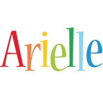 Arielle birthday logo