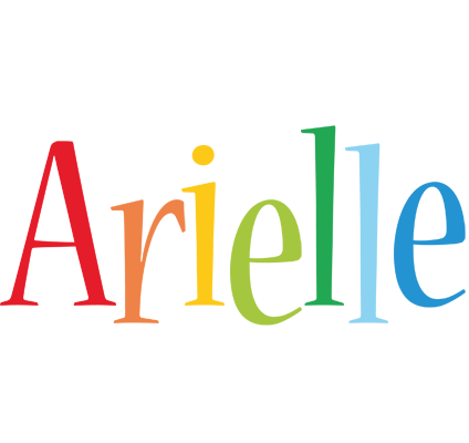 Arielle birthday logo