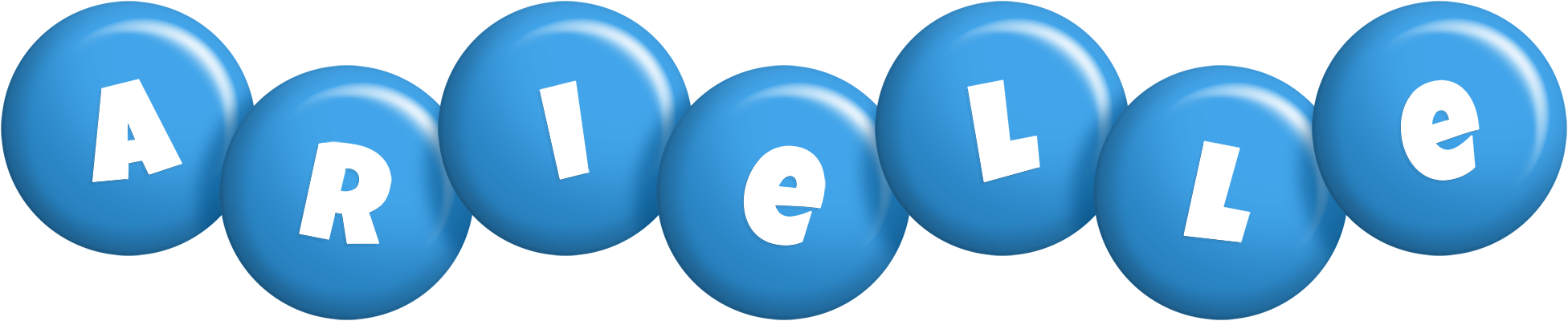 Arielle candy-blue logo