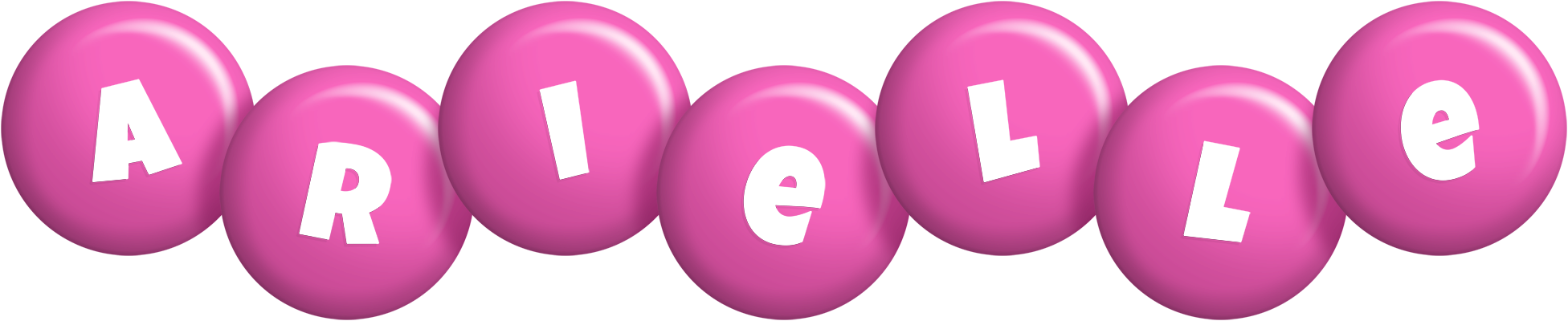 Arielle candy-pink logo