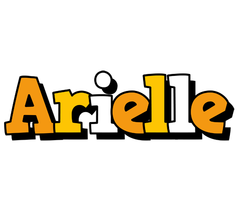 Arielle cartoon logo