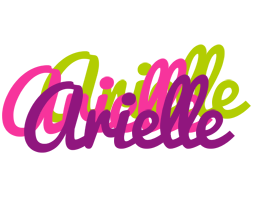 Arielle flowers logo