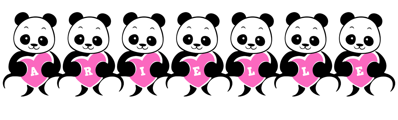 Arielle love-panda logo