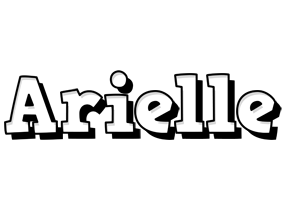 Arielle snowing logo