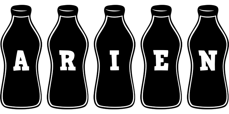 Arien bottle logo