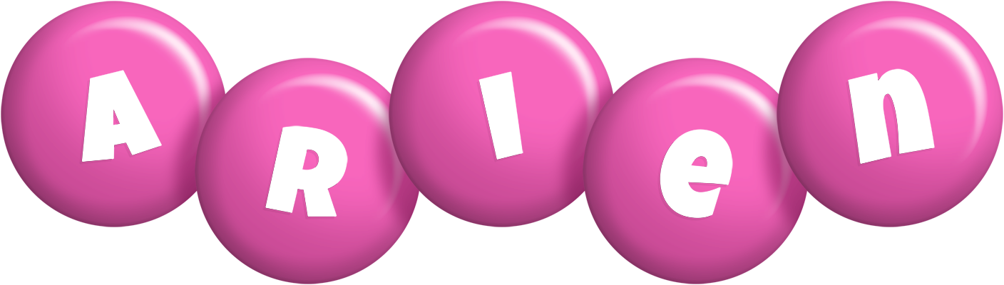 Arien candy-pink logo