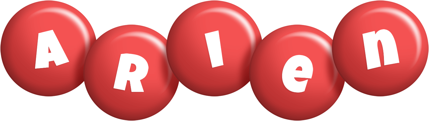 Arien candy-red logo