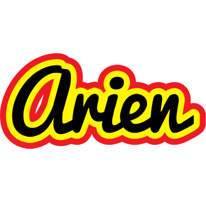Arien flaming logo