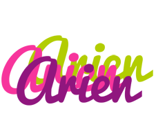 Arien flowers logo