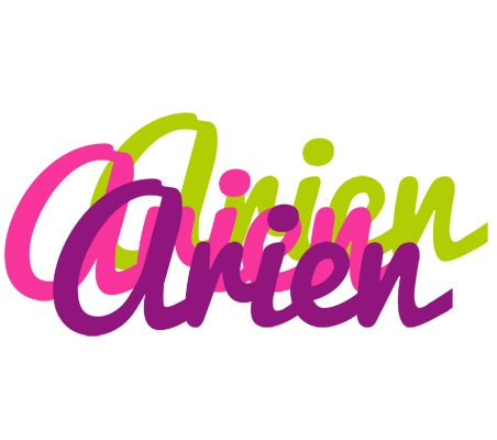 Arien flowers logo