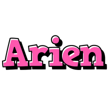 Arien girlish logo