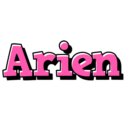 Arien girlish logo