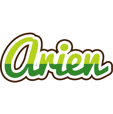 Arien golfing logo