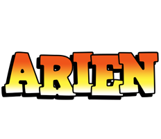 Arien sunset logo