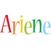 Ariene birthday logo