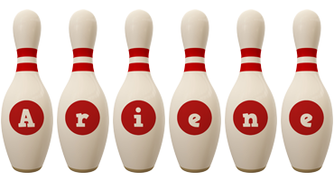 Ariene bowling-pin logo