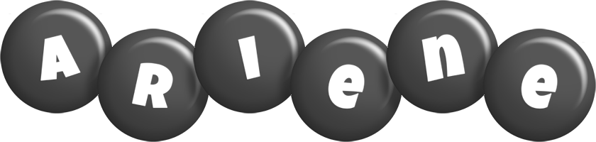 Ariene candy-black logo