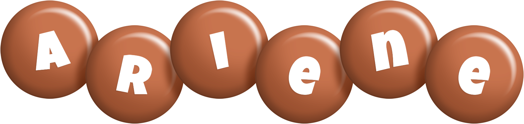Ariene candy-brown logo