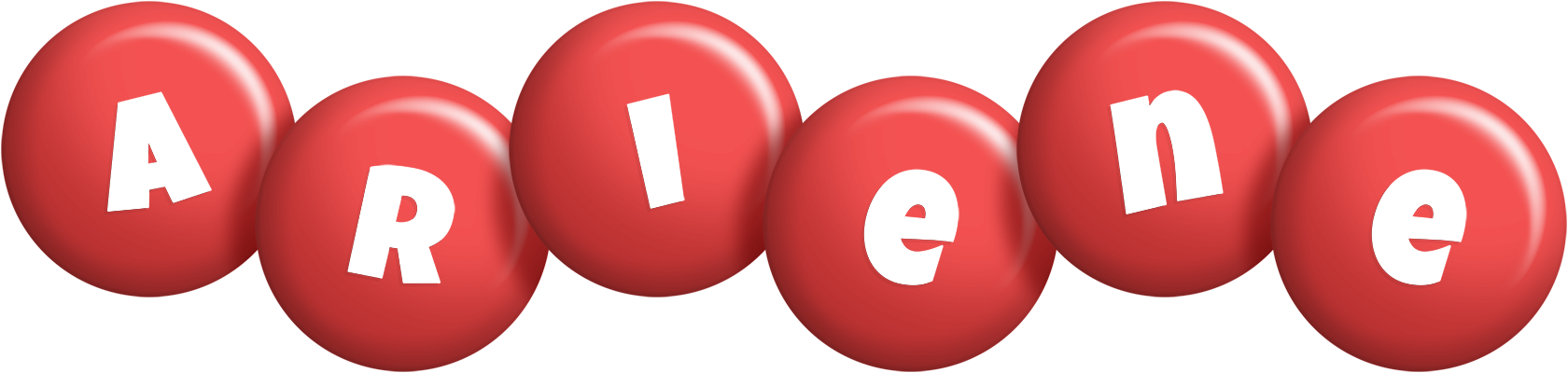 Ariene candy-red logo