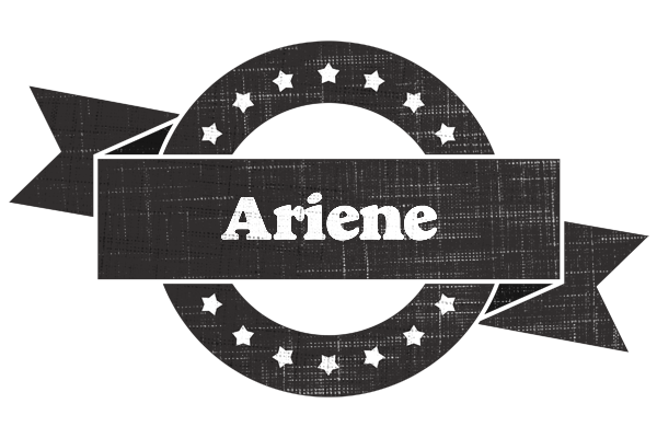 Ariene grunge logo