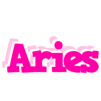 Aries dancing logo