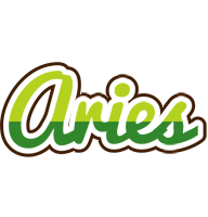 Aries golfing logo