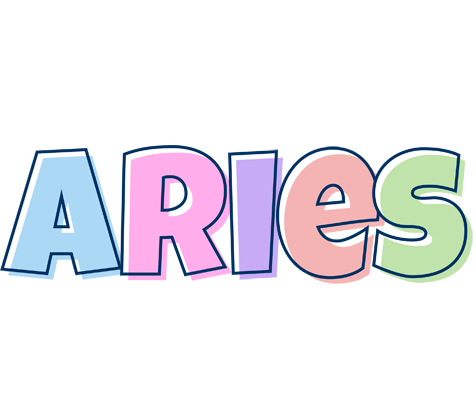 Aries pastel logo