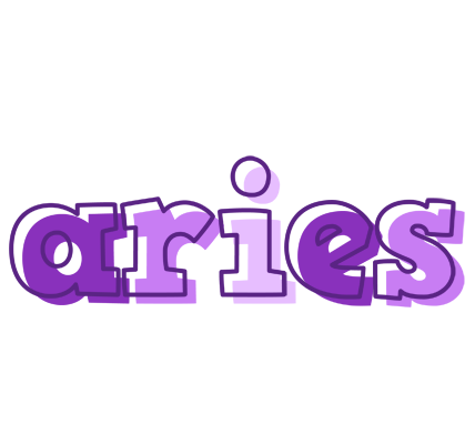 Aries sensual logo