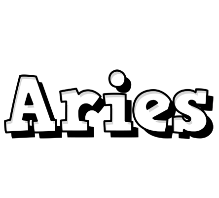 Aries snowing logo